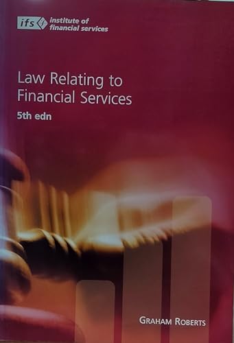 Beispielbild fr Law Relating to Financial Services zum Verkauf von Reuseabook