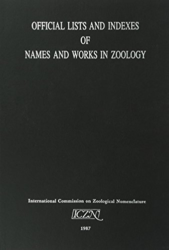 Official Lists and Indexes of Names and Works in Zoology