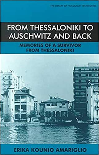 9780853033905: From Thessaloniki To Auschwitz and Back (Library of Holocaust Testimonies)