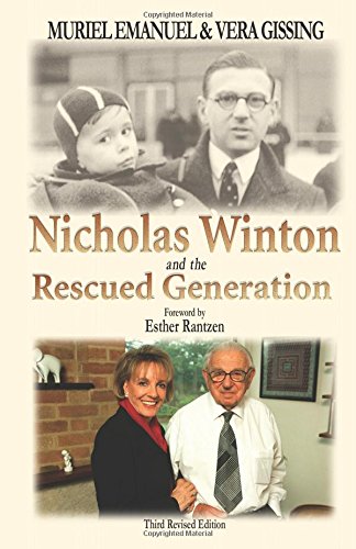 Imagen de archivo de Nicholas Winton and the Rescued Generation: Save One Life, Save the World (Library of Holocaust Testimonies) a la venta por WorldofBooks