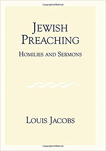 Jewish Preaching: Homilies and Sermons