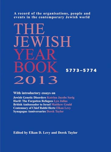 Beispielbild fr The Jewish Year Book 2013 zum Verkauf von WorldofBooks