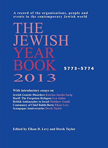 Imagen de archivo de The Jewish Year Book 2013 a la venta por WorldofBooks