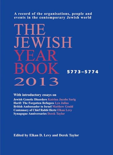 Stock image for The Jewish Year Book 2013 for sale by WorldofBooks