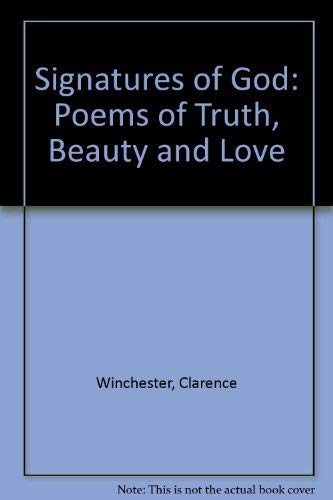 9780853051947: Signatures of God: Poems of Truth, Beauty and Love