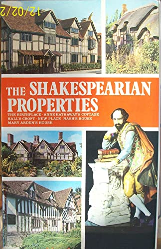 Imagen de archivo de The Shakespearean Properties a la venta por gearbooks