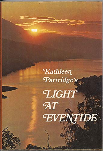 Beispielbild fr Light at Eventide zum Verkauf von WorldofBooks