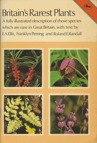 Stock image for Britain's Rarest Plants (Cotman-color) for sale by WorldofBooks