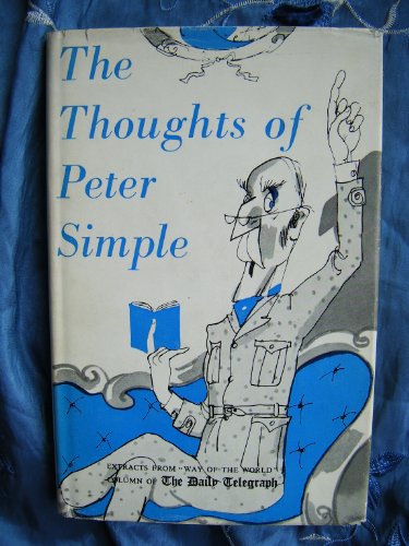 Imagen de archivo de Thoughts of Peter Simple a la venta por Goldstone Books
