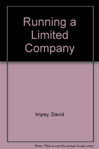 9780853082309: Running a Limited Company