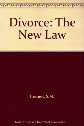 Beispielbild fr Divorce: The New Law zum Verkauf von AwesomeBooks