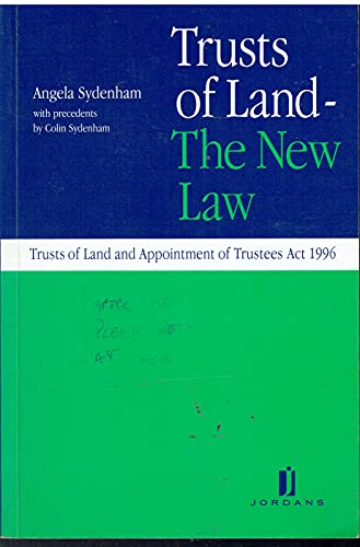 Beispielbild fr Trusts of Land: Trusts of Land and Appointment of Trustees Act 1996 zum Verkauf von WorldofBooks