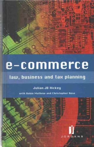 9780853085621: E-Commerce: Law, Business and Tax Planning