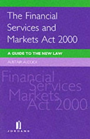 Beispielbild fr The Financial Services and Markets Act 2000 zum Verkauf von WorldofBooks