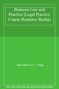 Business Law and Practice (Legal Practice Course) (Legal Practice Course Resource Books) (9780853085850) by Victor Tonge