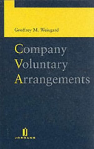 Company Voluntary Arrangements (9780853087335) by Weisgard, Geoffrey