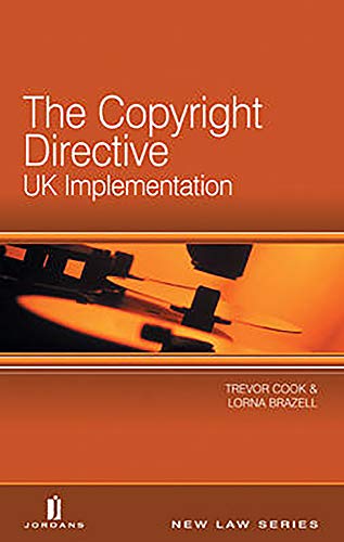 Stock image for Copyright Directive : The UK Implementation for sale by Better World Books Ltd