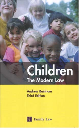 9780853089391: Children: The Modern Law