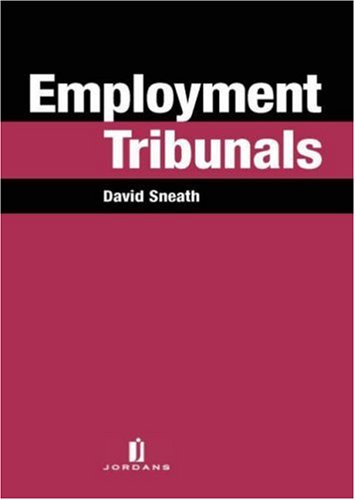 Employment Tribunals (9780853089544) by Sneath, David