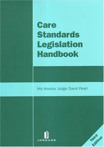 9780853089643: Care Standards Legislation Handbook