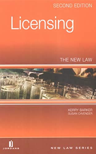 Licensing: The New Law (Second Edition) (New Law Series) (9780853089896) by Barker, Kerry; Cavender, Susan