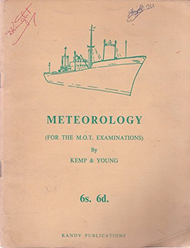 Stock image for METEOROLOGY For the M. O. T. Examinations for sale by Rivers Edge Used Books