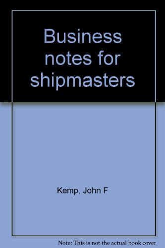 9780853090472: Business notes for shipmasters