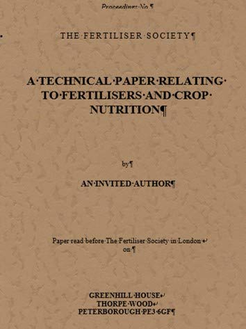 9780853109983: Ammonium Sulphate: An Innovative Process for Production: No. 380 (Proceedings of the International Fertiliser Society)