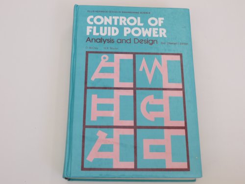 9780853122487: Control of Fluid Power: Analysis and Design