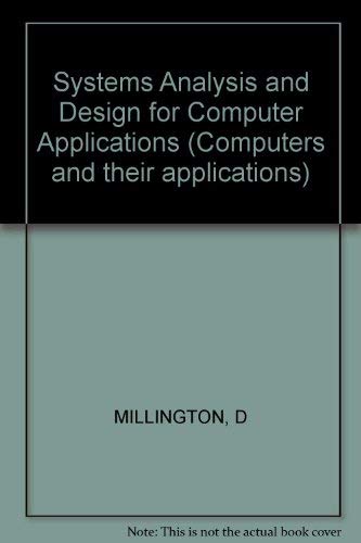 Stock image for Systems Analysis and Design for Computer Applications for sale by Bingo Used Books