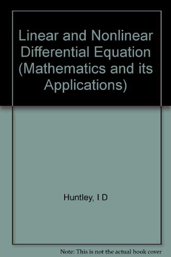Stock image for Linear and Nonlinear Differential Equations for sale by Twice Sold Tales