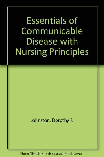 Beispielbild fr Essentials of Communicable Disease with Nursing Principles zum Verkauf von HPB-Red