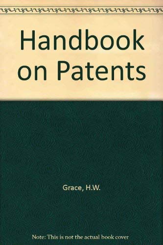 Beispielbild fr A Handbook on Patents zum Verkauf von PsychoBabel & Skoob Books