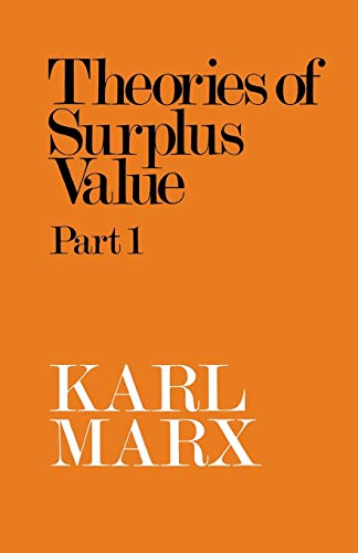 9780853152125: Theories of surplus value