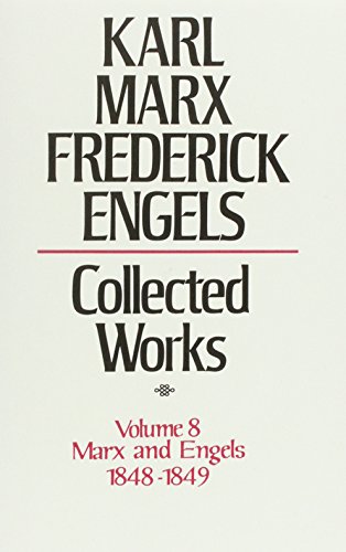 Karl Marx Frederick Engels Collected V8 (9780853153535) by Marx; Engels