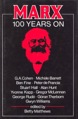 Stock image for Marx: A Hundred Years on for sale by Phatpocket Limited