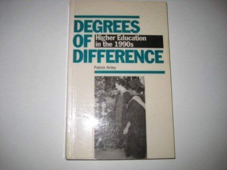 Stock image for Degrees of Difference : Higher Education in the 1990s for sale by Better World Books Ltd