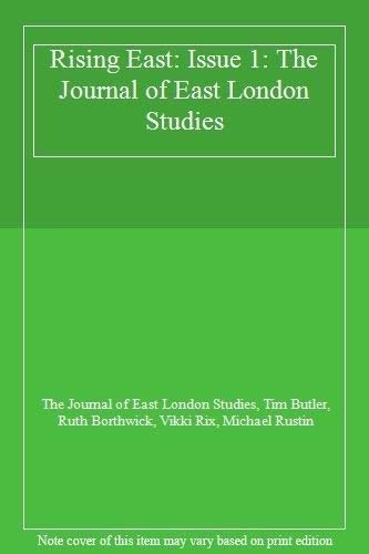 Stock image for Rising East, The journal of East London studies: for sale by Cotswold Internet Books