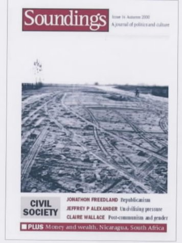 Beispielbild fr Soundings Issue 16: Civil Society zum Verkauf von RIVERLEE BOOKS