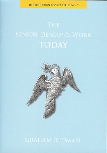 Imagen de archivo de The Senior Deacon's Work Today a la venta por PBShop.store US