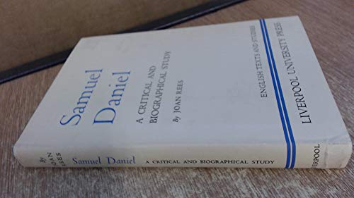 9780853234920: Samuel Daniel (English Texts & Studies)