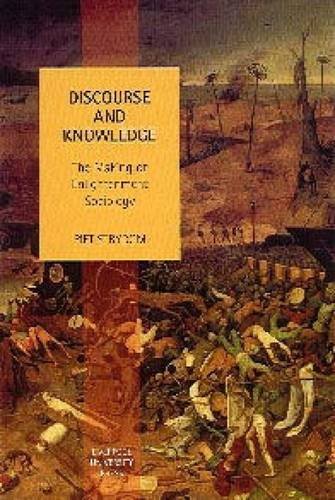 9780853238157: Discourse and Knowledge: The Making of Enlightenment Sociology (Studies in Social and Political Thought, 1) (Volume 1)