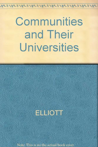 Beispielbild fr Communities and Their Universities: The Challenge of Lifelong Learning zum Verkauf von Salsus Books (P.B.F.A.)