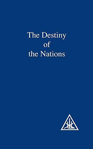 Stock image for The Destiny of the Nations for sale by Better World Books: West