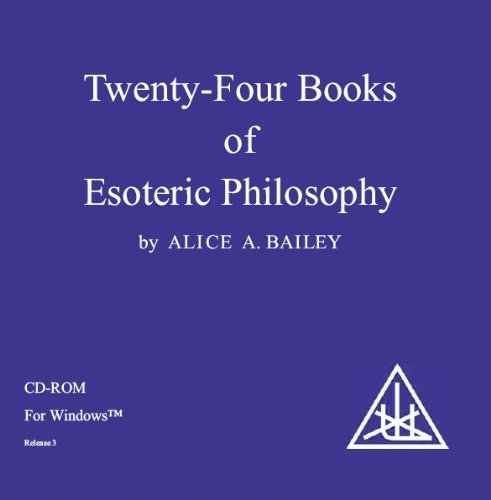 Twenty Four Books of Esoteric Philosophy (9780853301431) by Alice A. Bailey; Alice Bailey; Bailey, Alice