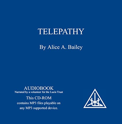 Telepathy and the Etheric Vehicle (9780853302162) by Alice A. Bailey