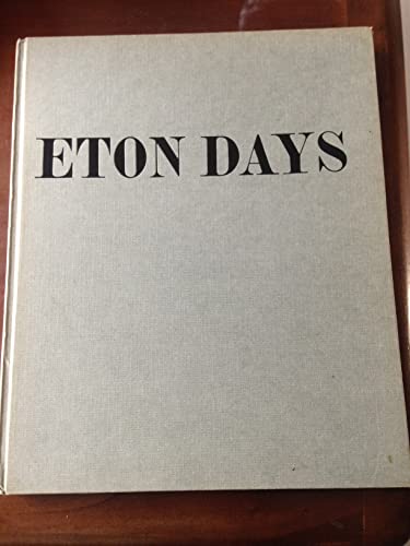 Beispielbild fr Eton Days zum Verkauf von WorldofBooks