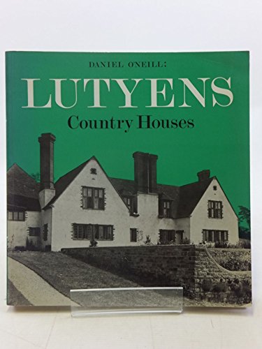 Beispielbild fr Lutyens Country Houses zum Verkauf von Broadleaf Books