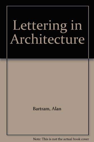 9780853314653: Lettering in Architecture