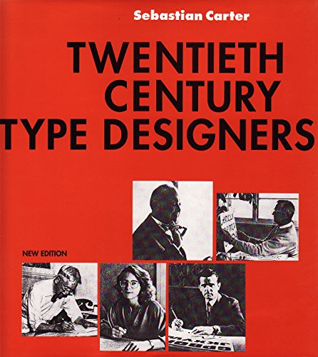 Beispielbild fr Twentieth Century Type Designers zum Verkauf von AwesomeBooks